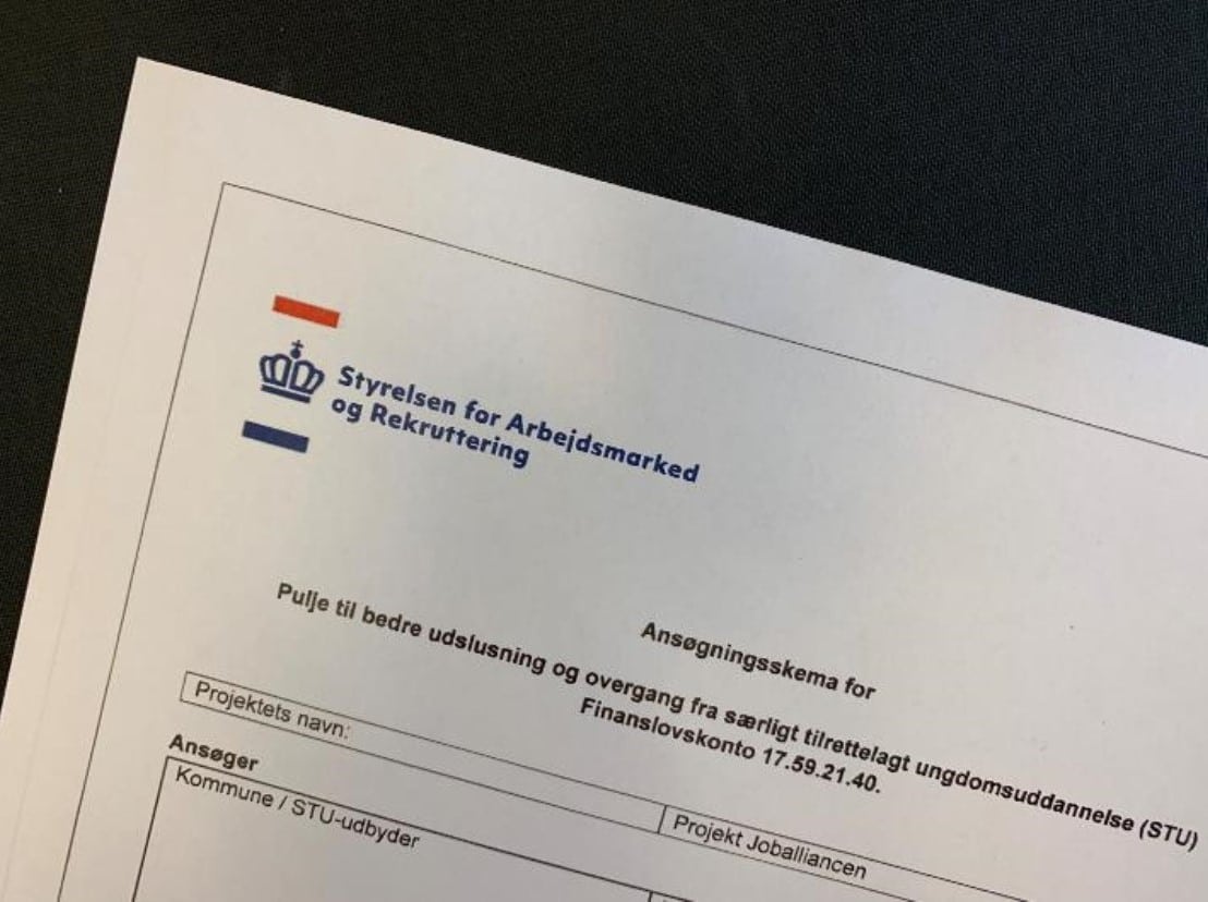 Det nye 4-årige projekt ”JobAlliancen” skal sikre jobs til unge med særlige behov