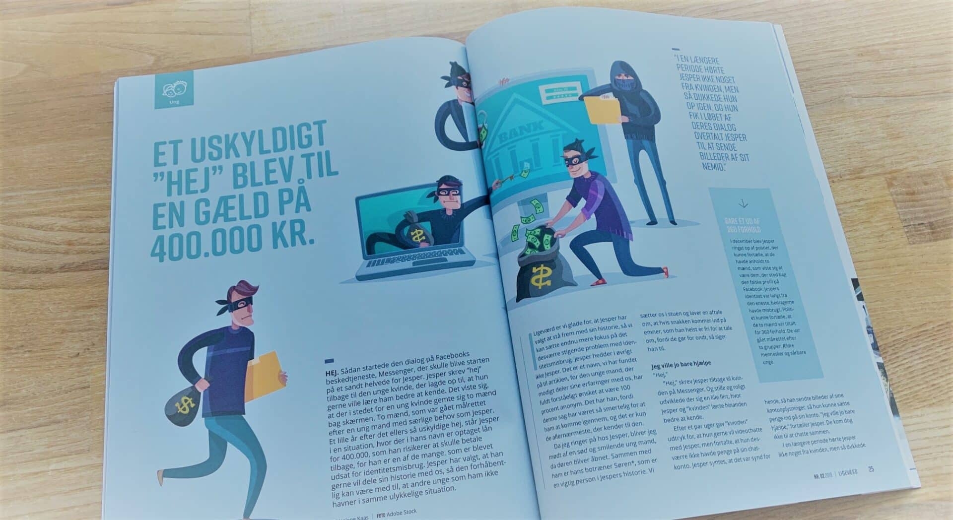 Et uskyldigt “hej” blev til en gæld på 400.000 kr.